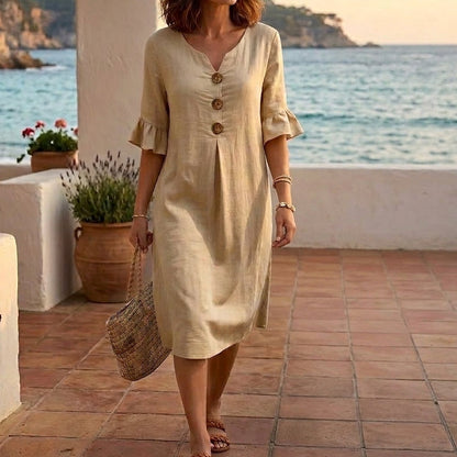 CASSANDRE | Robe Fluide Chic pour Femme