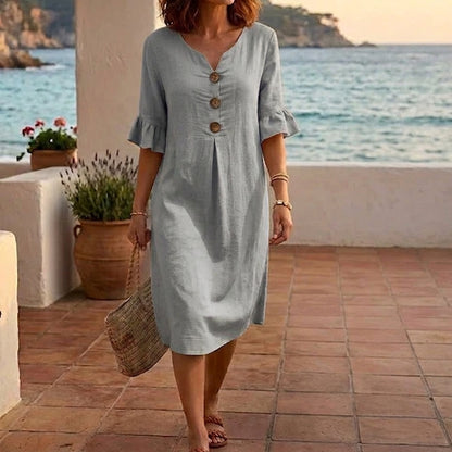 CASSANDRE | Robe Fluide Chic pour Femme