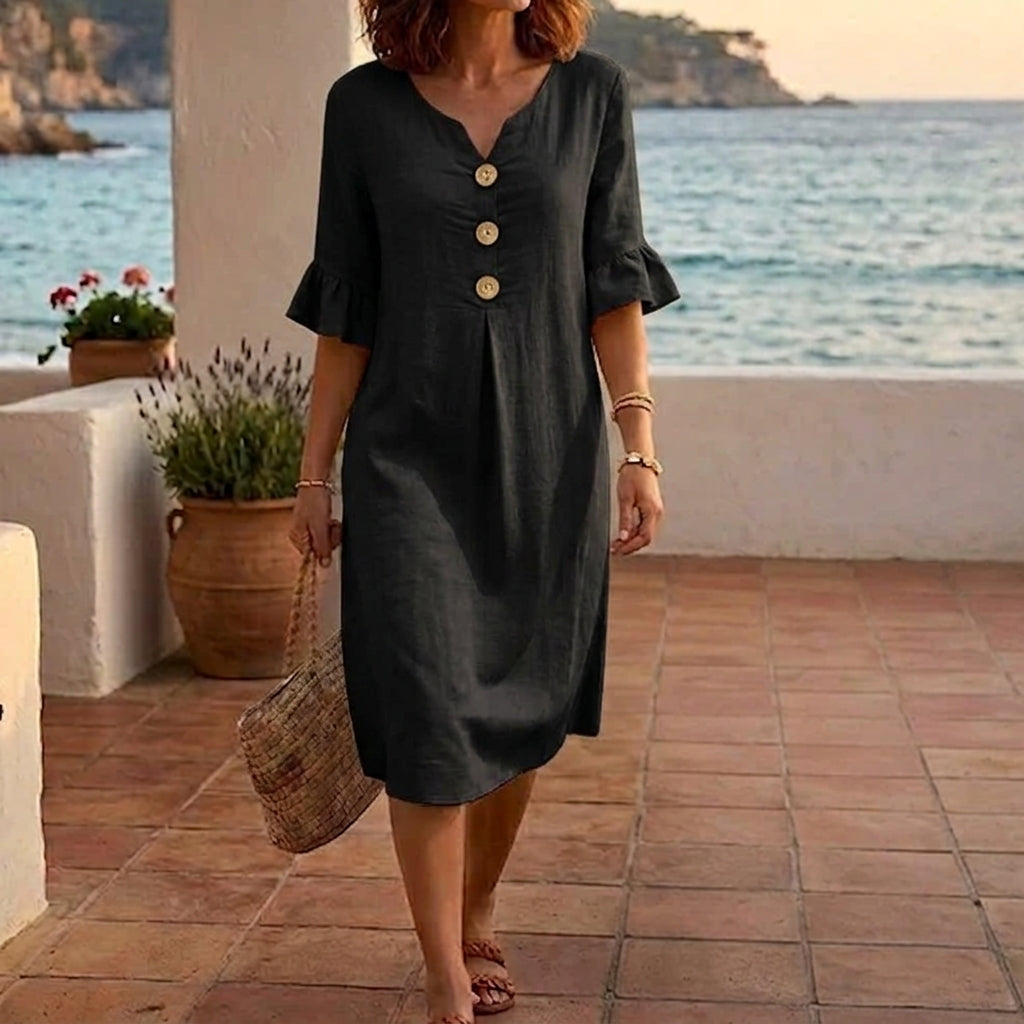 CASSANDRE | Robe Fluide Chic pour Femme
