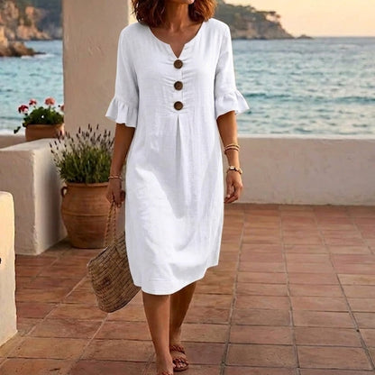 CASSANDRE | Robe Fluide Chic pour Femme