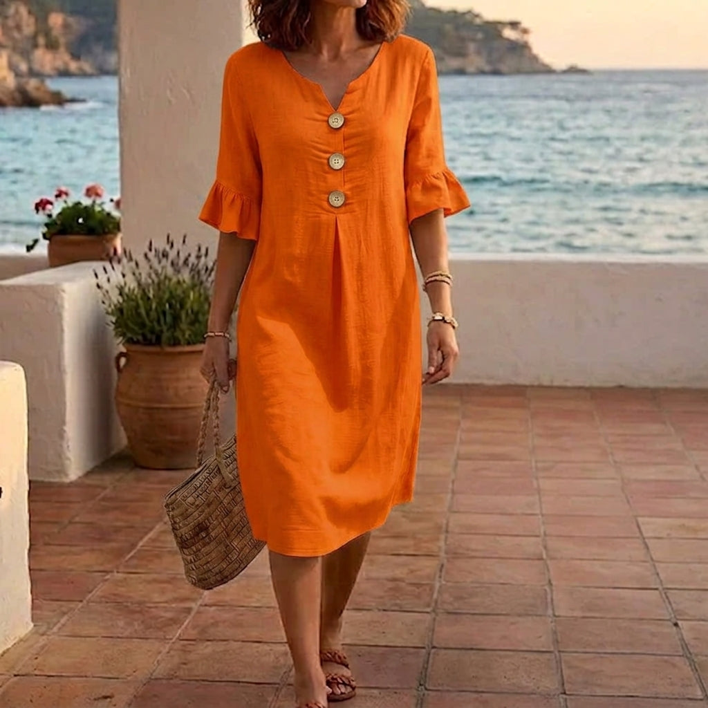 CASSANDRE | Robe Fluide Chic pour Femme