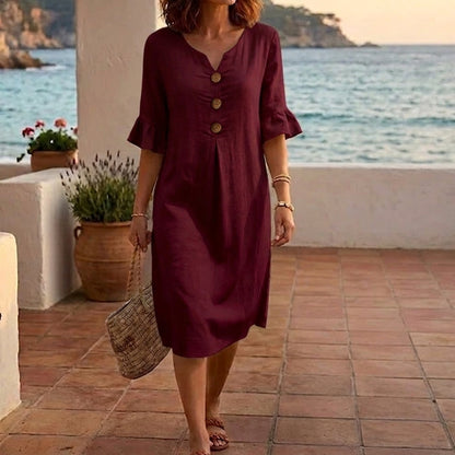 CASSANDRE | Robe Fluide Chic pour Femme