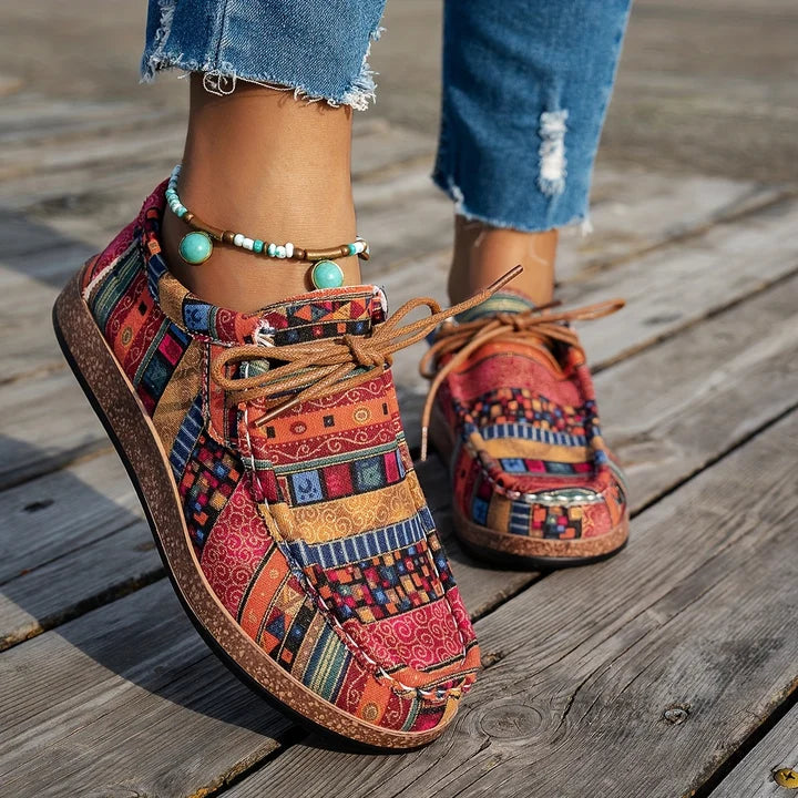 MAËLLE | BASKETS PATCHWORK COLORÉES